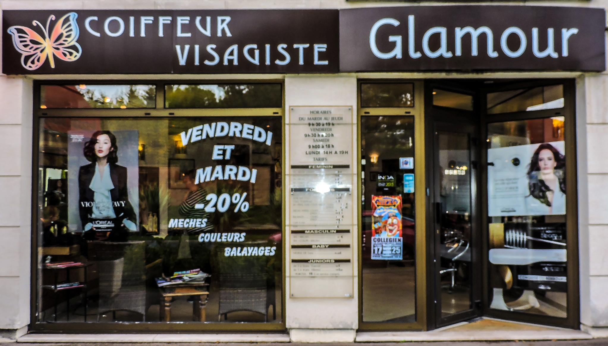 Contact Glamour Coiffure